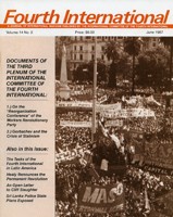 Fourth International Journal V. 14 No. 2: Documents of the Third Plenum of the ICFI