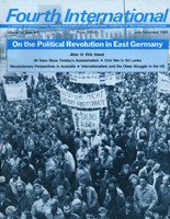 Fourth International Journal V. 16 Nos. 3-4: On the Political Revolution in East Germany