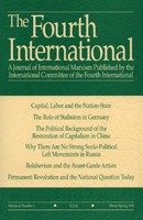 Fourth International Journal V. 20 No. 1: Capital, Labor and the Nation State