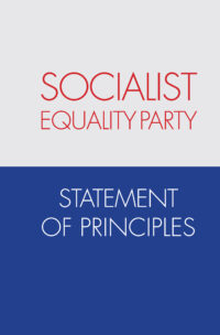 Socialist Equality Party (Aust) Statement of Principles